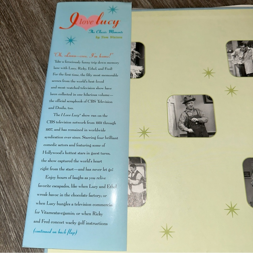 Vintage I Love Lucy Classic Moments Book(1991) - Picture 5 of 6